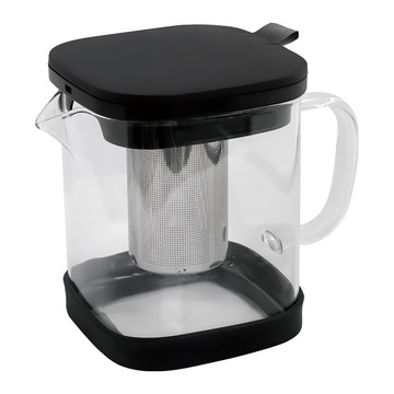 優得 俠客品茶壺 耐熱玻璃 可直接加熱  G4054  1L  1個