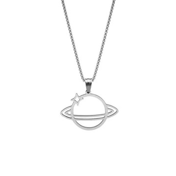 簍空星球鈦鋼鍊