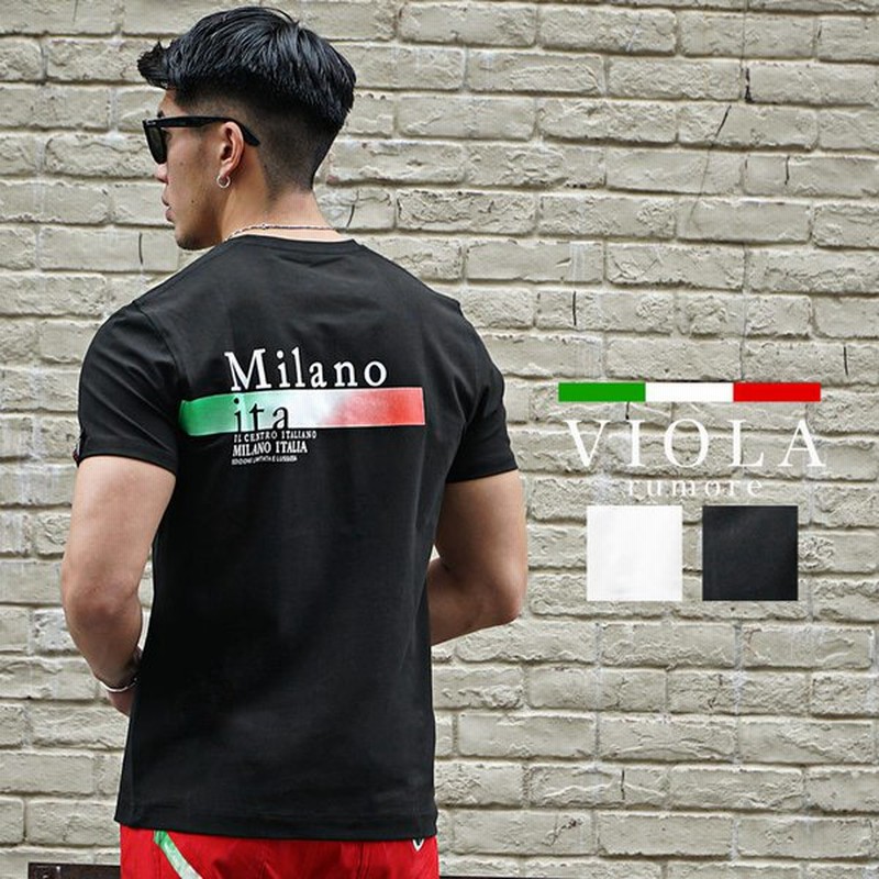 ヴィオラ Tシャツ メンズ 半袖 ブランド 半袖tシャツ Tシャツ ブランド 夏 夏服 夏物 トップス カットソー タイト 細め 細身 通販 Lineポイント最大0 5 Get Lineショッピング