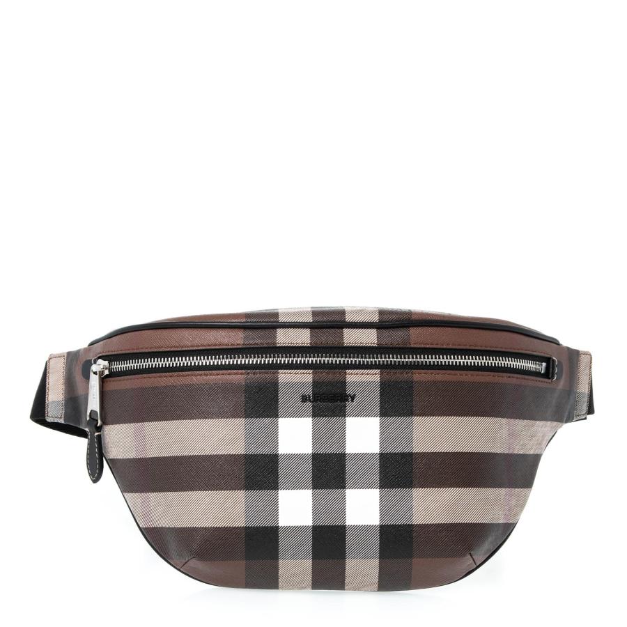 BURBERRY ケーソン ベルトバッグ ダークバーチブラウン 80528061 | LINEブランドカタログ