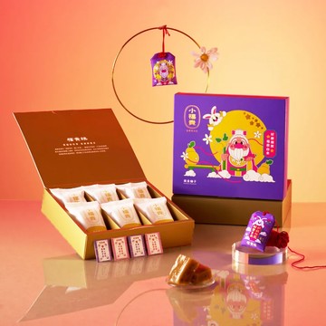 【中秋限定】黃金柚子小福貴糕x不知道同學 聯名御守禮盒 - 2入