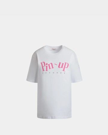 BALLY PIN-UP 印花棉 T-Shirt - M