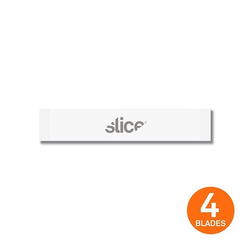 【Slice】陶瓷筆刀替刃 -平鑿刀型 -4入組