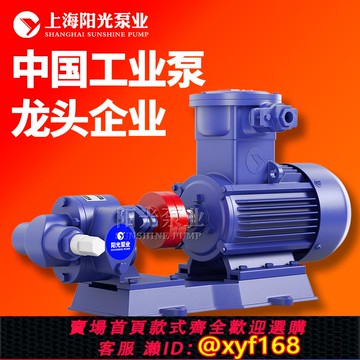 {可打統編 保固一年}上海陽光泵業KCB齒輪油泵耐高溫抽油泵液壓齒輪泵柴油泵 定金