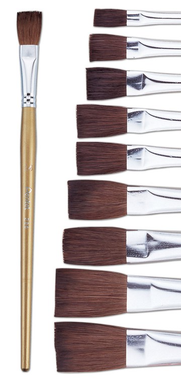 Pentel 飛龍 水彩畫筆 水彩筆 平頭 /支 ZBS2-10T｜領券最高折$220