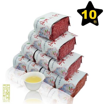 【茶曉得】台灣精選高山鮮採烏龍茶葉10件組（2.5斤）