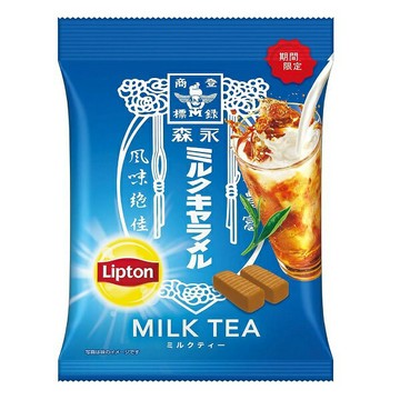 【江戶物語】MORINAGA 森永製菓 立頓奶茶風味牛奶糖 軟糖 69g 牛奶軟糖 期間限定 Lipton 日本進口