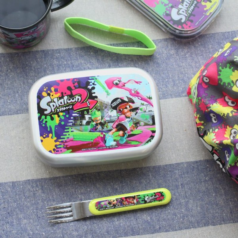 スプラトゥーン Splatoon アルミ弁当箱 雑貨 おしゃれ かわいい ナチュラル キッチン お弁当 日本製 保温庫対応 入園入学 ギフトプレゼント 通販 Lineポイント最大0 5 Get Lineショッピング