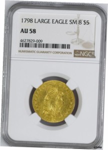 アンティークコイン NGC PCGS DRAPED BUST AU 58- show original title