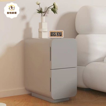 床頭柜小型窄小兒童房ins風新款臥室家用簡約現代整裝發貨網紅py6101
