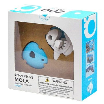 HALFTOYS 哈福玩具 海洋世界 翻車魚 ABS 塑膠玩具 適合年齡: 3歲以上  1個