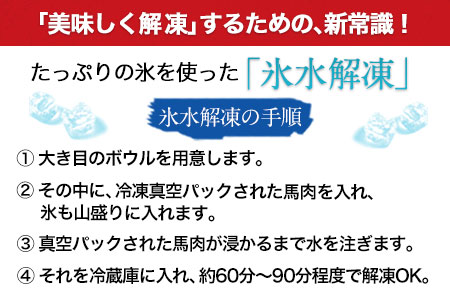 馬刺し 上赤身 ブロック 国産 熊本肥育 冷凍 生食用 たれ付き(100g×2)＋たてがみセット(50g×1) 肉 絶品 牛肉よりヘルシー 馬肉 平成27年28年 農林水産大臣賞受賞 葦北郡　津奈木町《90日以内に順次出荷(土日祝除く)》