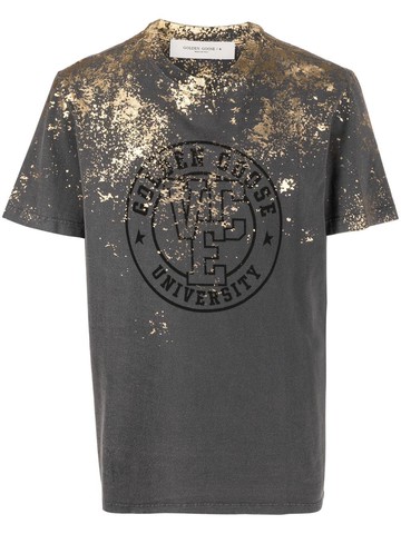 Golden Goose `Journey - Golden University Mylar` T-Shirt