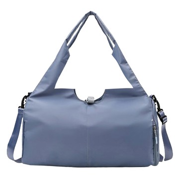 Viita 清新韓系乾濕分離健身/瑜伽/旅用包  迷霧藍  49 x 21 x 25cm