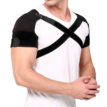 Aolikes 護肩 運動防護 透氣舒適 可調節肩部支撐  M  1個