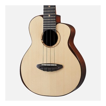 aNueNue UC200E Moon Bird 23吋 全單 烏克麗麗 瑞士月亮雲杉木面板 印度玫瑰木背側