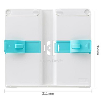 多功能閱讀架 可伸縮折疊便攜式讀書夾 兒童坐姿矯正閱讀支架 課本夾書文具【聚物優品】