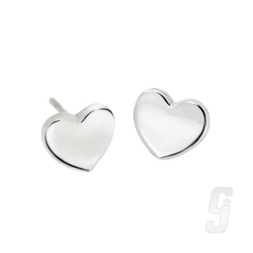 赤軍寶飾-幾何-心心耳環