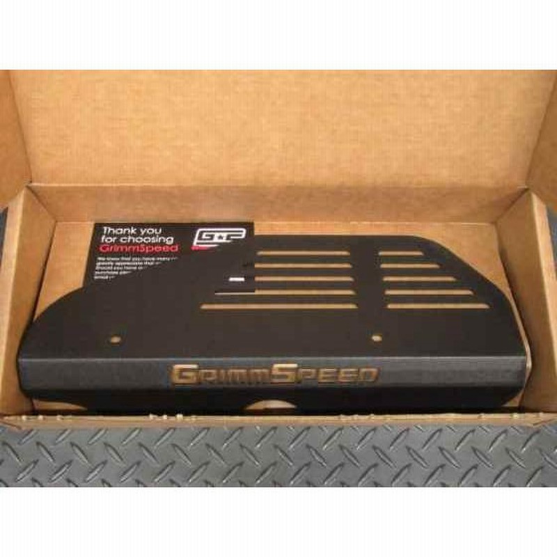 GrimmSpeed プーリーカバー 赤スバルWRX VAB/GRB/GVB