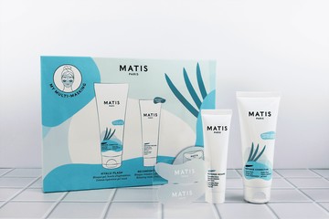 MATIS 魅力放電眼唇組(黑無痕水嫩面膜50ml+美眼雙效眼唇膜20ml+矽膠眼膜)