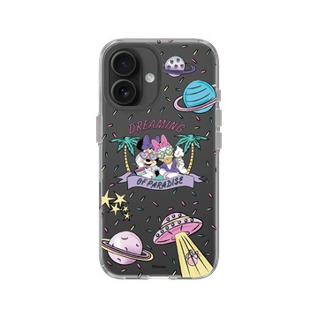 iPhone 16 Clear Case（相機按鈕） 透明 - 迪士尼-米奇 Mickey - 繽紛宇宙-米妮與黛西