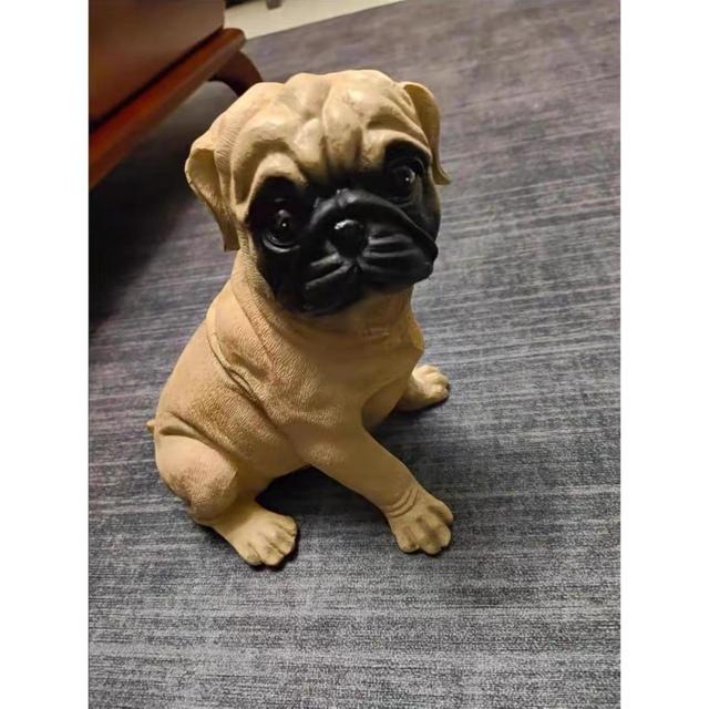 パグ雑貨 パグの置物 部屋飾り  犬の飾り　貯金箱 小銭入れ  pug