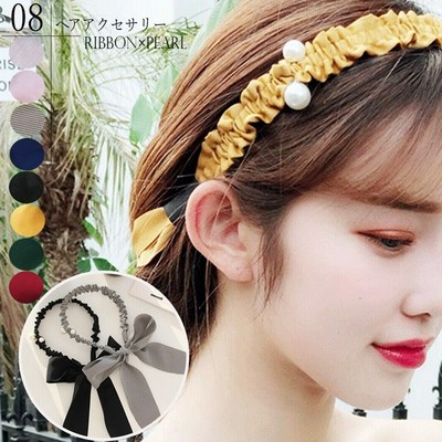 パール カチューシャ レディース 髪飾り ヘアバンド 髪留め ヘアアクセサリー おしゃれヘッドバンド シュシュ 通販 Lineポイント最大get Lineショッピング