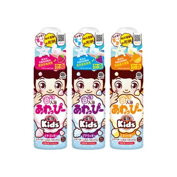 Earth 日本溫泡Kids 入浴香氛Q泡泡160ml(多款任選)