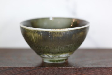 【送禮好物】120ml 天目釉 柴燒茶杯 茶碗 鶯歌名家葉敏祥作品