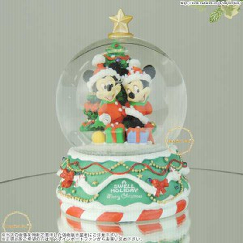 ディズニー スノードーム ミッキー ミニー メリークリスマス Disney Mickey Minnie Miniature Merry Christmas Snowglobe 通販 Lineポイント最大1 0 Get Lineショッピング