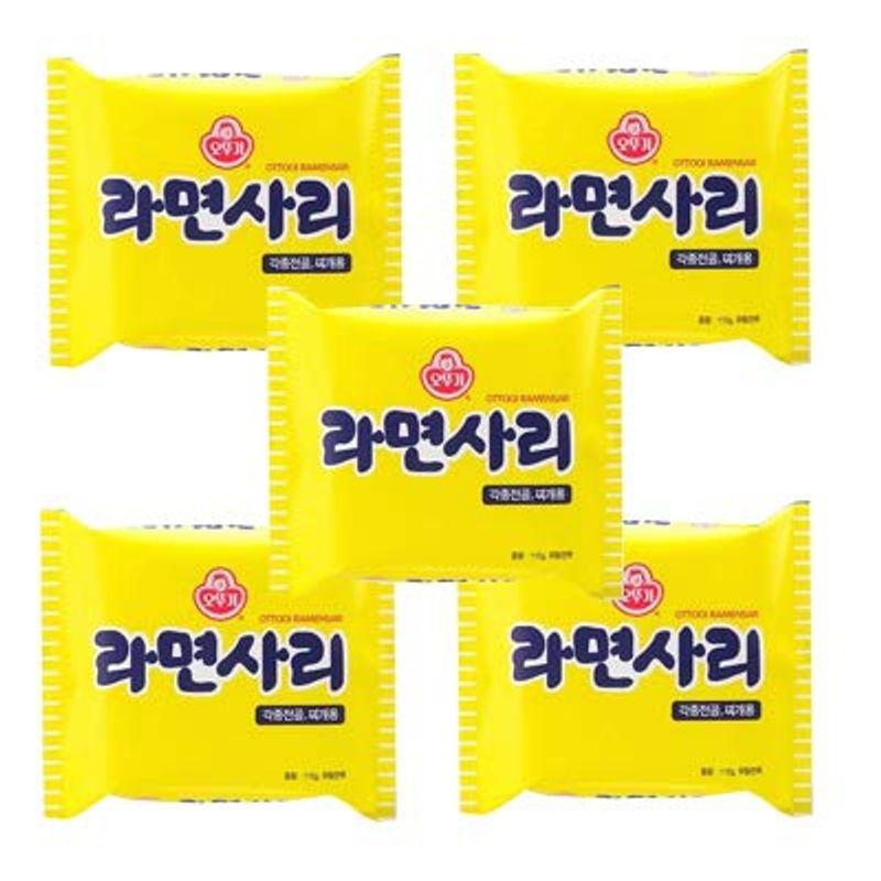 オットギ ラーメンサリ 110gｘ5個 韓国食品韓国食材韓国ラーメン インスタントラーメン袋ラーメンラーメン 美味しいラーメン