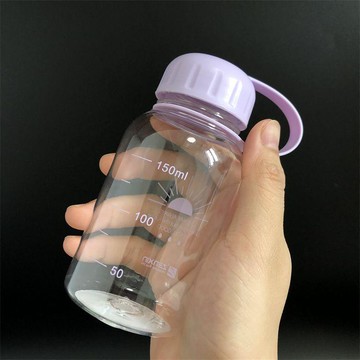 【臺灣有貨 可開票】迷你ins帶刻度150ML小水杯咖啡杯兒童牛奶杯女士塑料杯水瓶水壺