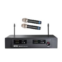MIPRO MR-812 / MR812 半U雙頻道自動選訊接收機 配2支MH-80/MH80無線麥克風