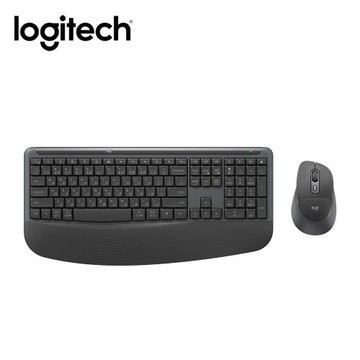 【Logitech 羅技】MK880多工無線鍵盤滑鼠組 黑色