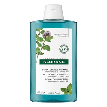 KLORANE 蔻蘿蘭 頭皮淨化涼感洗髮精  400ml  1瓶