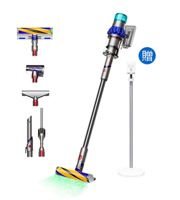 【送原廠架】Dyson V15 Detect™ Fluffy 智慧無線吸塵器