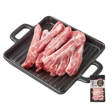 [家速配]【台灣豬】氣炸人生冷凍豚肋條(貼體包裝)(每盒約300克)