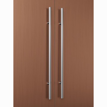 免運/特惠 拉手 把手 大門拉手 極簡玻璃大門拉手圓管加厚不銹鋼商鋪酒店KTV包廂實木門把手對裝