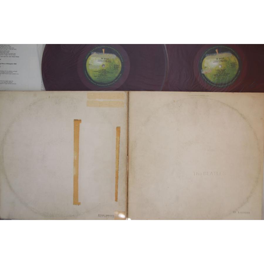 2discs LP Beatles White Album (-赤盤) AP857071 APPLE  00500