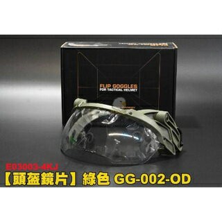 【翔準】頭盔鏡片 GG-002 頭盔配件 護目鏡 生存遊戲 護目鏡 頭盔 專用 附贈2片鏡片 可以自行更換