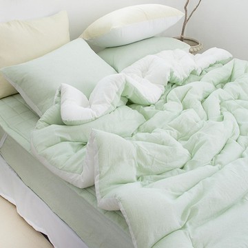 柔軟蘭精天絲莫代爾玉米纖維薄被  155x210公分  薄荷綠