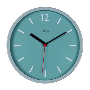英國進口Wild & Wolf北歐簡約都會設計風格12吋掛鐘(法國藍)