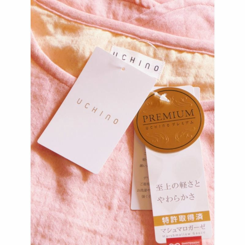 UCHINO マシュマロガーゼシャンブレータンクトップ