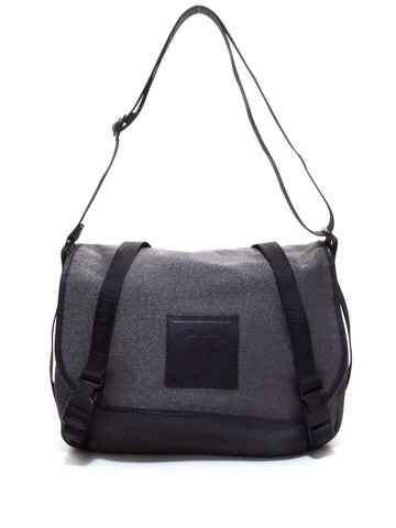 CHANEL Pre-Owned - 2005-2006 Sports line messenger bag - unisex - Polyester - One Size - Grey