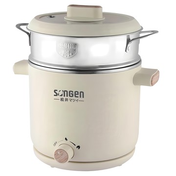 SONGEN 松井 日系美廚蒸煮兩用美食料理鍋 1.8L容量  SG-D726