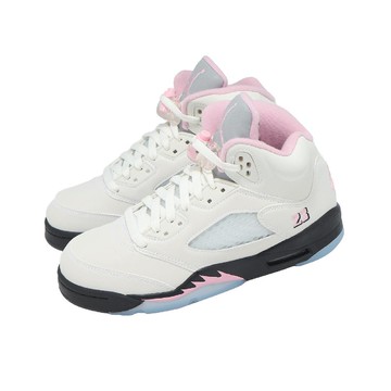 休閒鞋 Air Jordan 5 Retro OG GS 大童 女鞋 35週年 白 粉紅