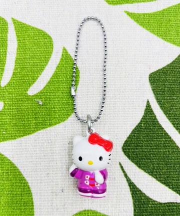 【震撼精品百貨】Hello Kitty 凱蒂貓~日本sanrio三麗鷗 KITTY吊飾鎖圈-中國*34192