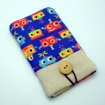 客製化電話包 手機袋 手機保護布套例如 iPhone - 機械人(P-17)