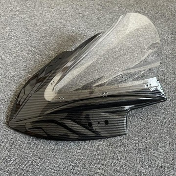 適用國產川崎小忍者NINJA400改裝加高風擋碳纖維分離擋風板🛒免運
