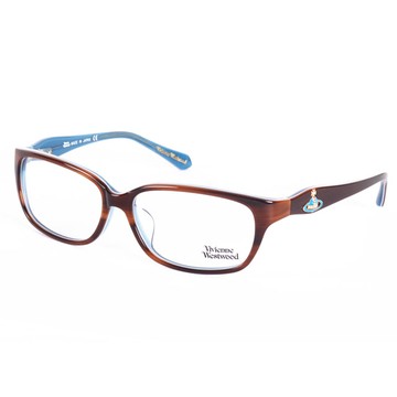 Vivienne Westwood 英國薇薇安魏斯伍德經典土星環款(咖啡+藍)VW26202